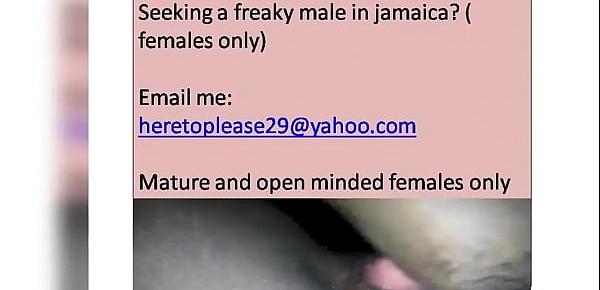  Seeking a female to lick- jamaican